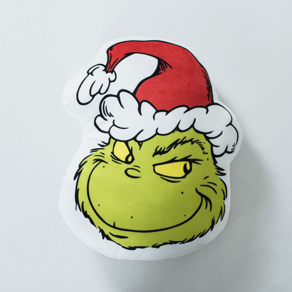 Alternative view of The Grinch Smile Διακοσμητικό Μαξιλάρι 36×29 cm