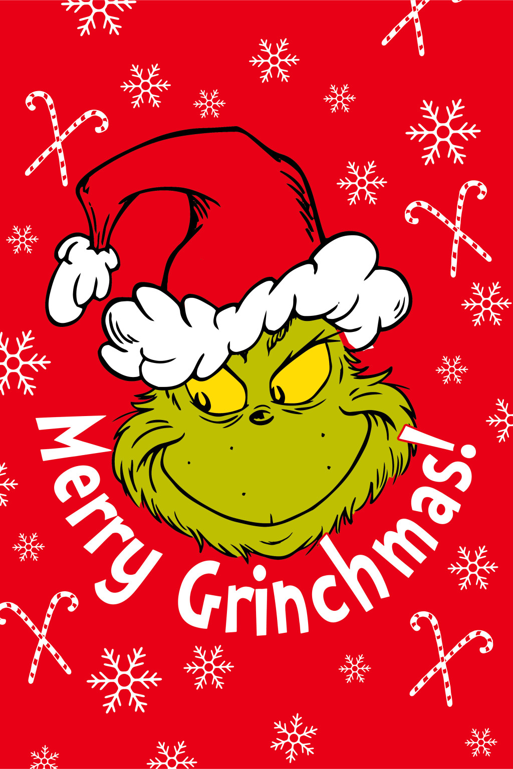 The Grinch Merry Grinchmas Κουβέρτα Microflannel 100×150 cm