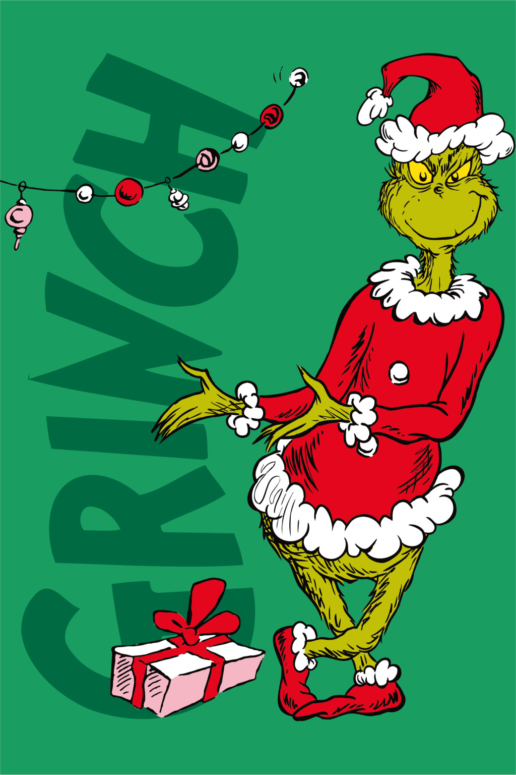 The Grinch Presents Merry Κουβέρτα Microfleece 100×150 cm
