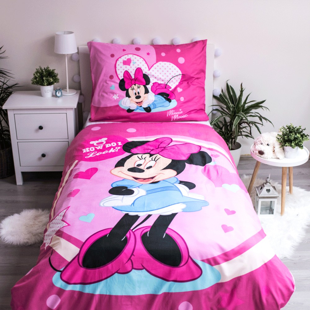 Alternative view of Disney Minnie Look Σετ Παπλωματοθήκης από Μικροΐνες 2 Τεμαχίων 140×200 και 70×90 cm