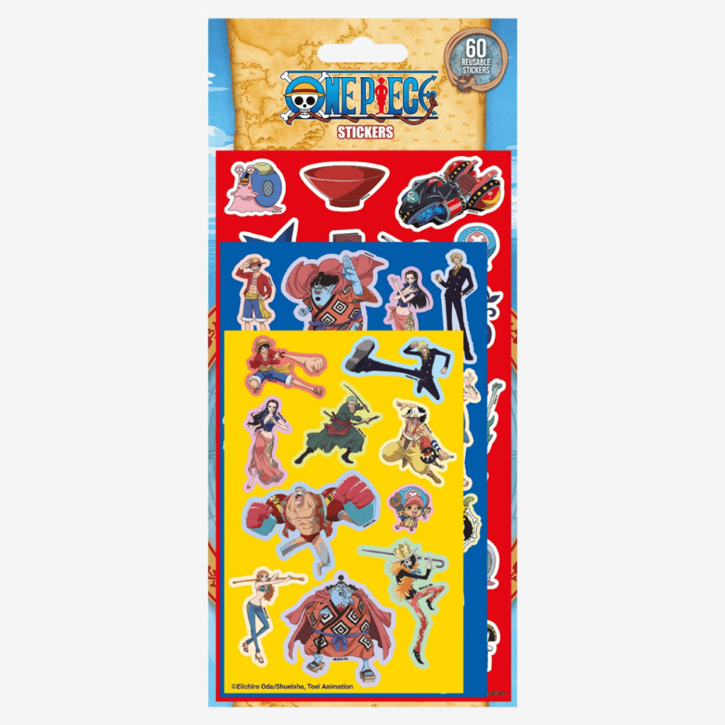 One Piece Pirate Σετ Αυτοκόλλητων 60 Τεμαχίων 11×24 cm
