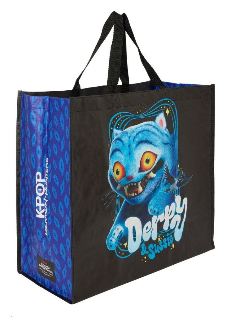 K-pop Demon Hunters Derpy & Sussie Τσάντα Αγορών 45×40×20 cm