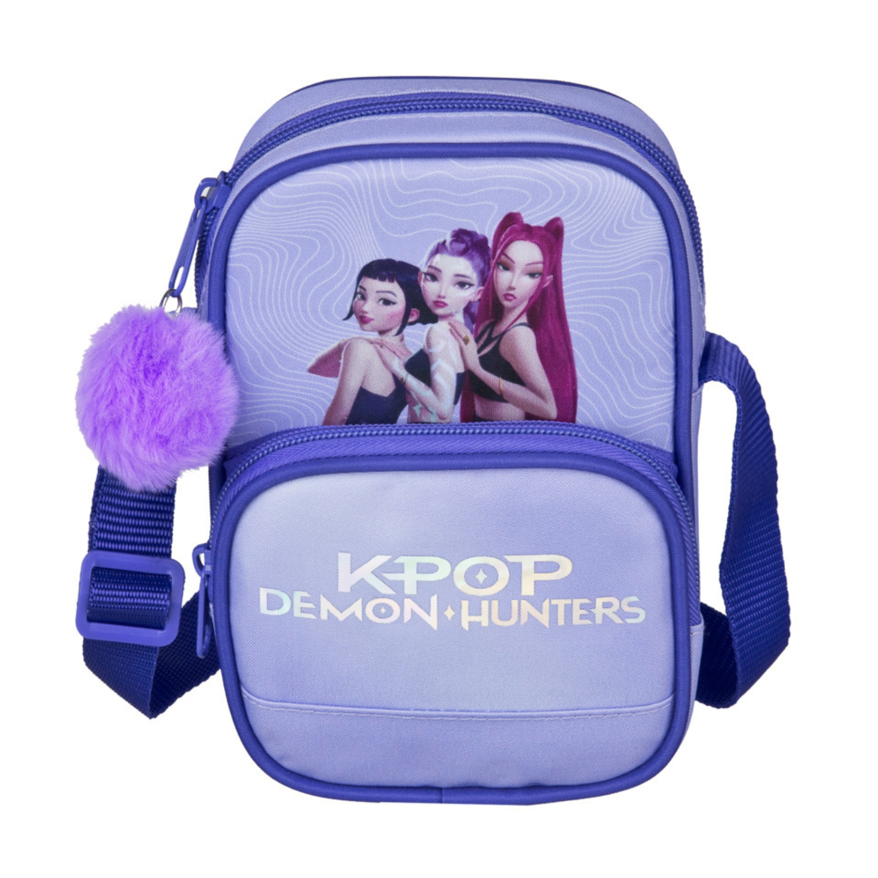 K-pop Demon Hunters Παιδικό Τσαντάκι Ώμου Μωβ