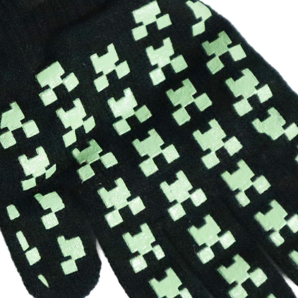 Alternative view of Minecraft Creeper Παιδικά Γάντια 4 έως 6 ετών
