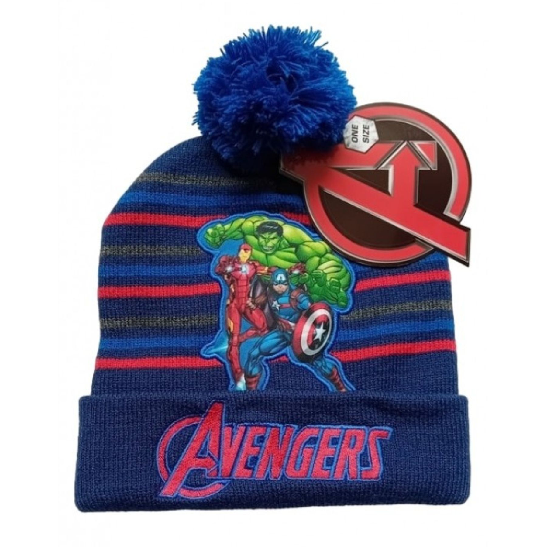 Marvel Παιδικό Σκουφάκι με Φούντα Ένα μέγεθος