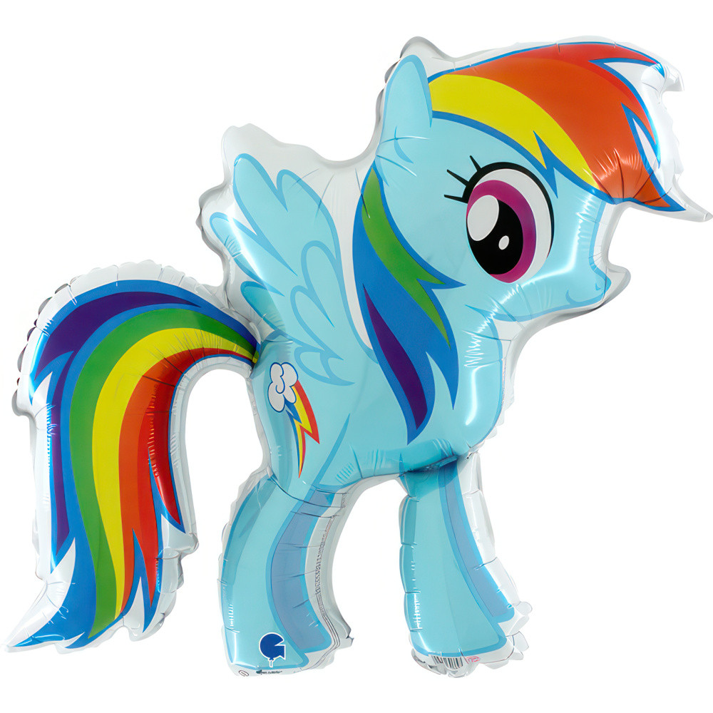 My Little Pony Rainbow Dash Foil Μπαλόνι 84 εκ.