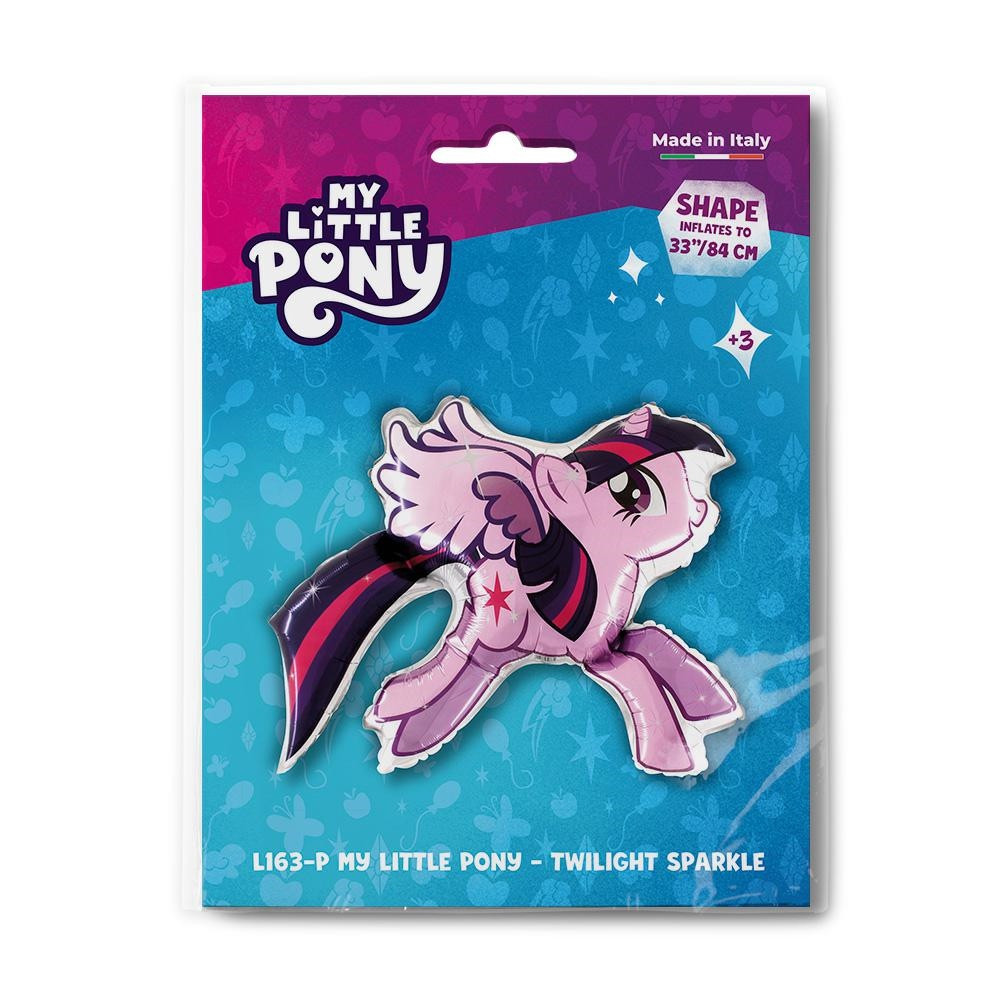 Alternative view of My Little Pony Twilight Sparkle Foil Μπαλόνι 84 εκ.