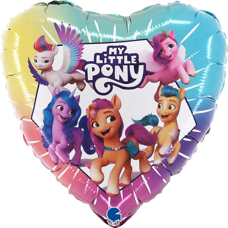 Foil Μπαλόνι My Little Pony Καρδιά 46 εκ.