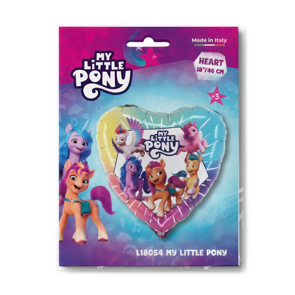 Alternative view of Foil Μπαλόνι My Little Pony Καρδιά 46 εκ.