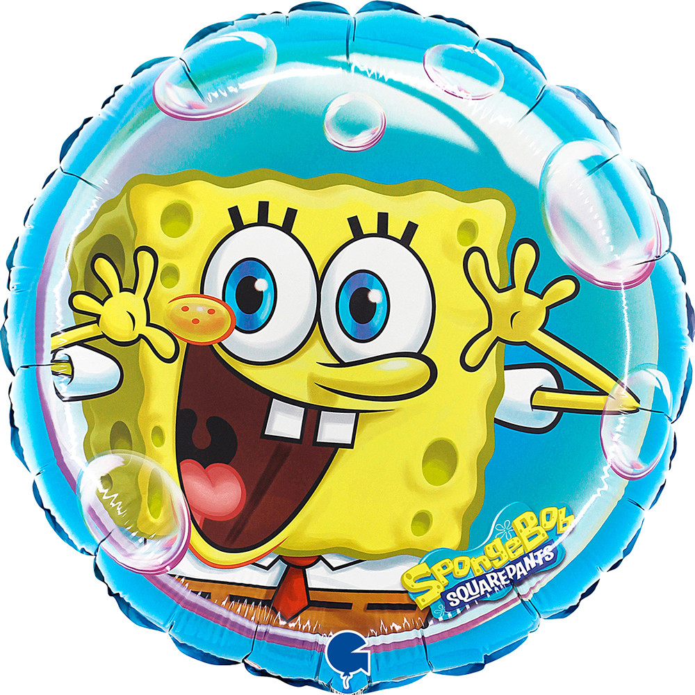 Foil Μπαλόνι SpongeBob Φυσαλίδες 46 εκ.