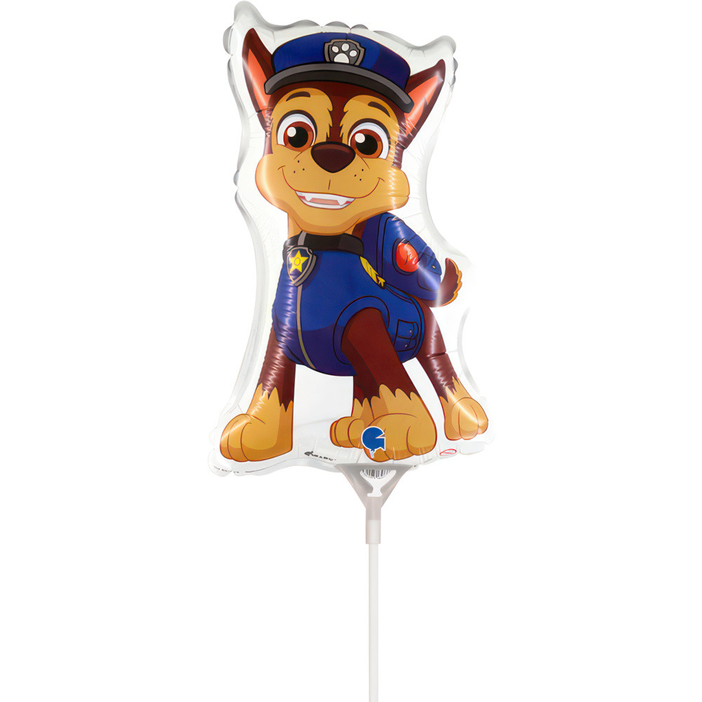 Paw Patrol Chase mini Foil Μπαλόνι 35 εκ.