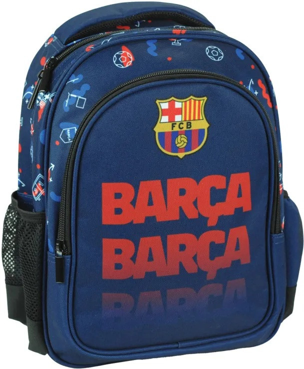 FC Barcelona Barca Παιδικό Σακίδιο Πλάτης με 2 Θήκες 30×25×15 cm