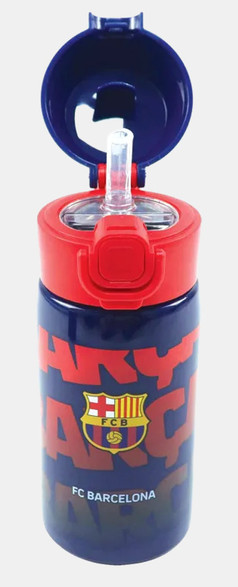 Alternative view of FC Barcelona Barca Αλουμινένιο Παγούρι με Καλαμάκι 500 ml