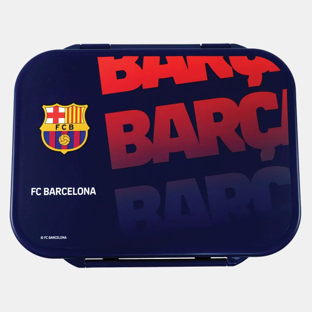 FC Barcelona Πλαστικό Δοχείο Φαγητού με Πολλές Θέσεις
