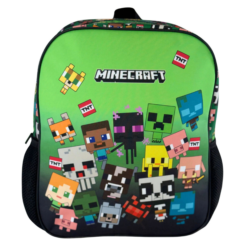 Minecraft Characters Παιδικό Σακίδιο Πλάτης 26×22×9,5 cm
