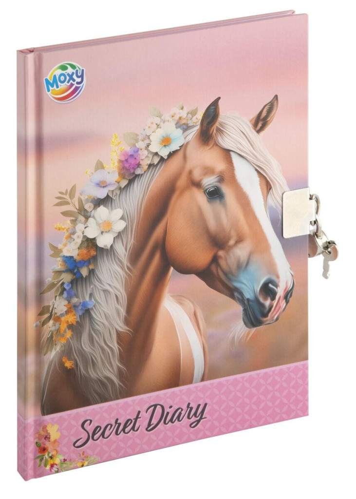 Horses Braid Σημειωματάριο με Κλειδαριά A5