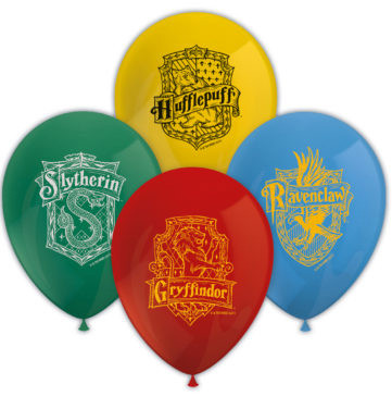 Alternative view of Harry Potter Hogwarts Houses Σετ 8 Μπαλονιών Latex