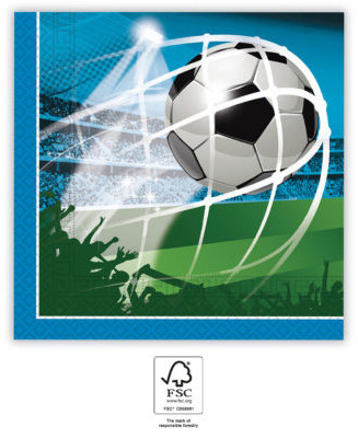 Alternative view of Football Soccer Fans Χαρτοπετσέτες 20 Τεμαχίων 33×33 εκ. FSC