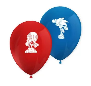 Alternative view of Sonic the Hedgehog Sega Sonic the Hedgehog Σετ 8 Μπαλονιών Latex 28 εκ.