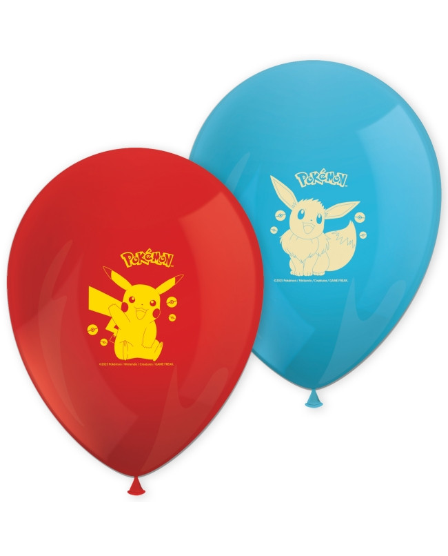 Pokémon Next Generation Σετ 8 Μπαλονιών Latex 28 εκ.